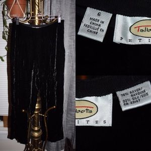 Talbots VELVET pants